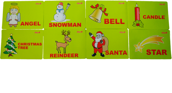 Maty Kiddo Christmas Święta Bożego Narodzenia  maty edukacyjne, angielski, gra językowa, gra ruchowa, pomoce dydaktyczne